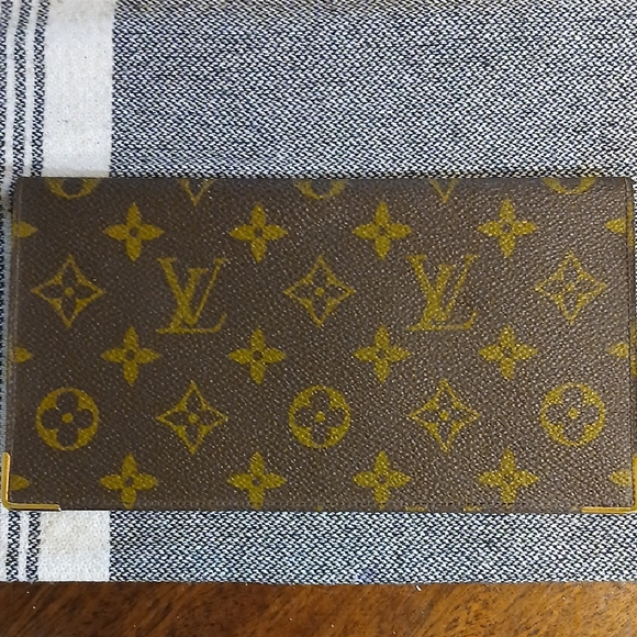 Louis Vuitton Monogram Chequier Double Wallet - Picture 1 of 13